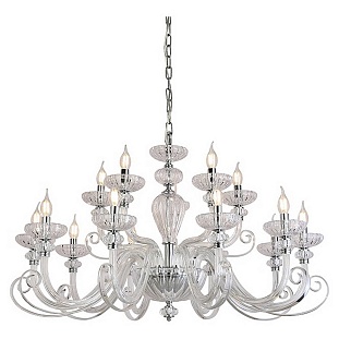 Люстра подвесная NEWPORT ANNETTE 8620+5/C chrome clear