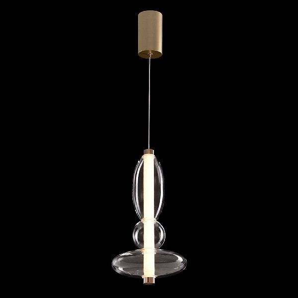 Подвес CRYSTAL LUX QUASAR QUASAR SP10W LED TRANSPARENT