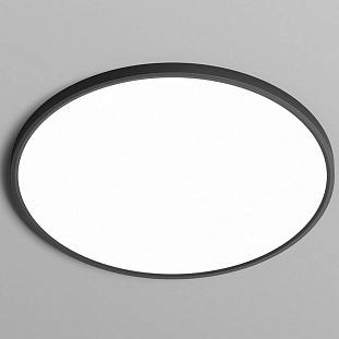 Светильник потолочный DENKIRS THIN DK6524-BK