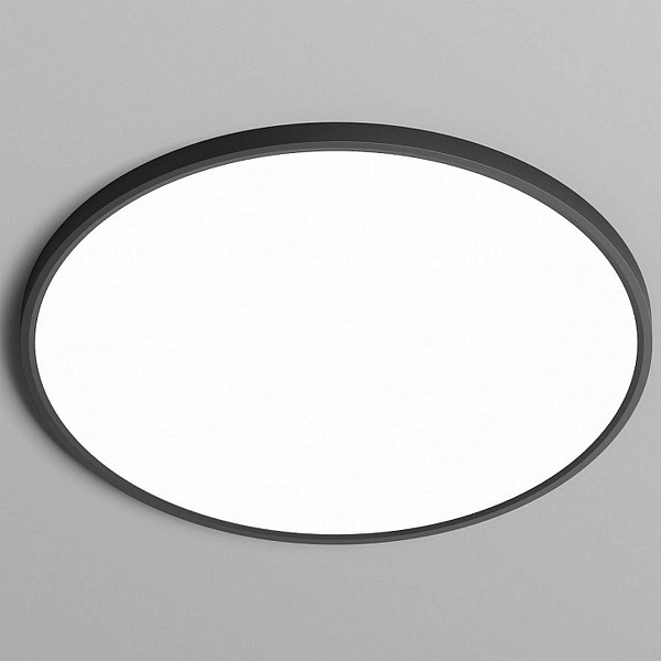 Светильник потолочный DENKIRS THIN DK6524-BK