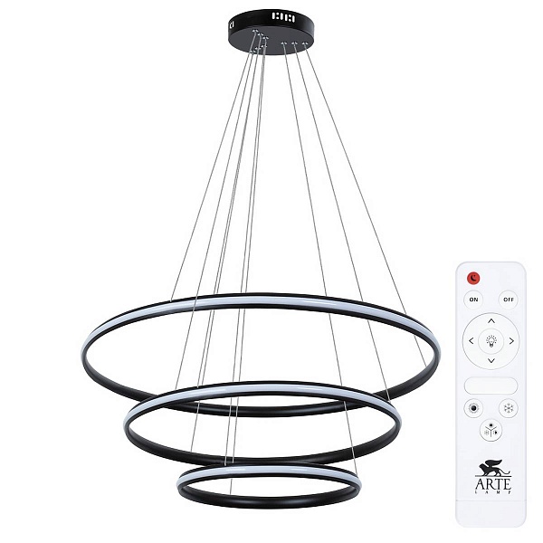 Подвес ARTE LAMP MERIDIANA A2198SP-3BK