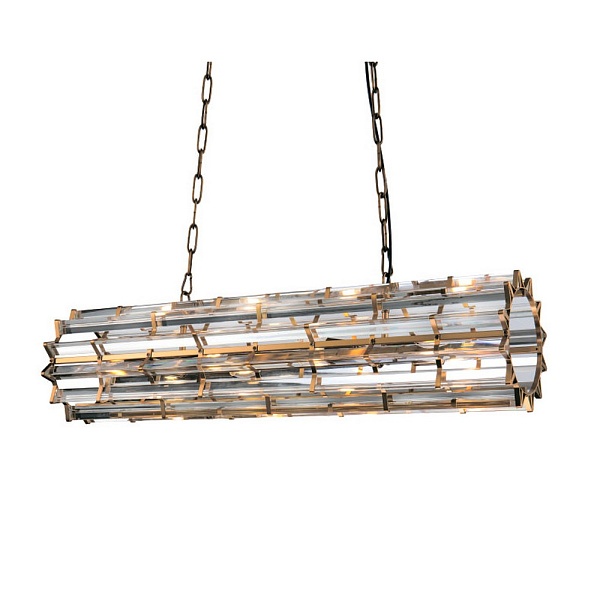 Люстра подвесная DELIGHT COLLECTION ETRO KR0966P-8L brass
