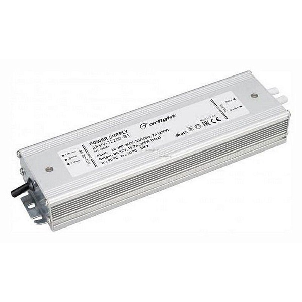 Блок питания ARPV-12200-B1 (12V, 16.7A, 200W) 028784 IP67 ARLIGHT