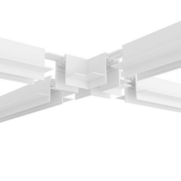 L-коннектор DENKIRS SMART HIDE TR2114-WH