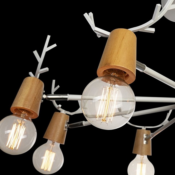 Люстра потолочная LOFT IT SVEN 10024/8 White