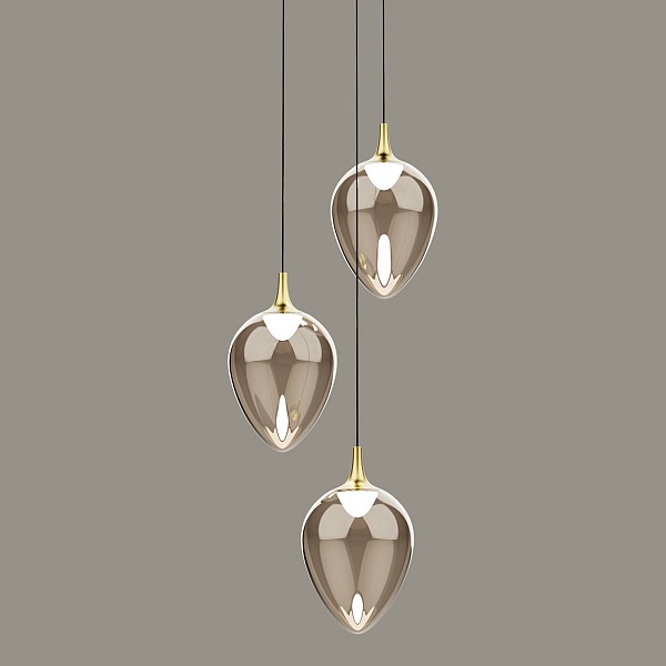 Подвес DELIGHT COLLECTION MD24001012 MD24001012-3A brass/champagne