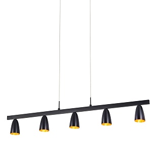 Подвес DELIGHT COLLECTION 184 P0184-5A black/gold