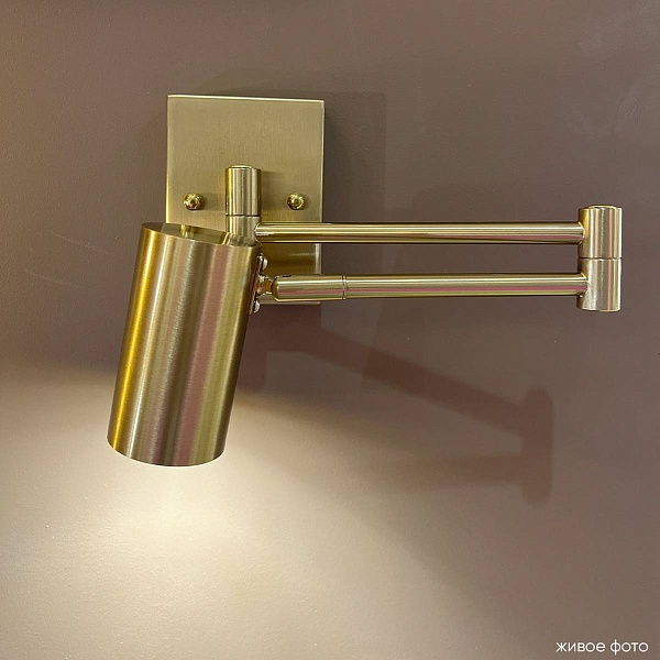 Бра CRYSTAL LUX FELIX AP1 BRASS