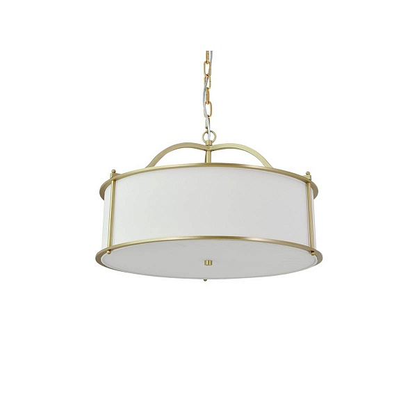 Люстра подвесная NEWPORT SARA 3555/С brass