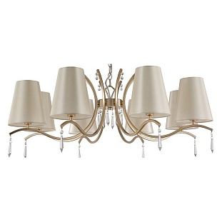 Люстра подвесная CRYSTAL LUX RENATA RENATA SP8 GOLD