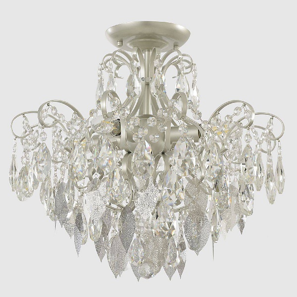 Люстра потолочная CRYSTAL LUX ESMIRALDA ESMIRALDA PL4 SILVER