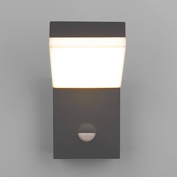 Светильник уличный настенный ELEKTROSTANDARD SENSOR 1541 TECHNO LED серый a053947