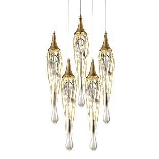 Подвес DELIGHT COLLECTION GODDESS TEARS P68009L-5/R gold