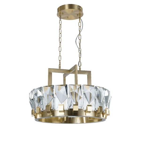 Люстра подвесная DELIGHT COLLECTION PERUZZI GM0034-P12-2 ant.brass