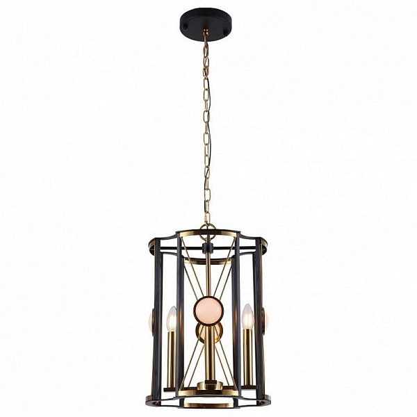 Люстра подвесная CRYSTAL LUX TANDEM TANDEM SP4 D410 GOLD