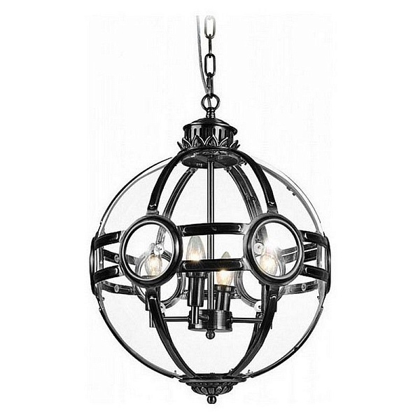 Люстра подвесная DELIGHT COLLECTION HAGERTY KG0516P-3 black