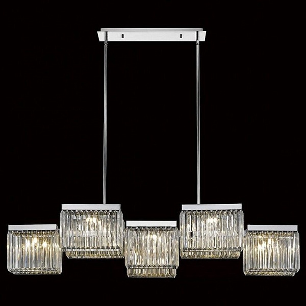 Люстра подвесная DELIGHT COLLECTION BROADWAY EP68031L-10 chrome
