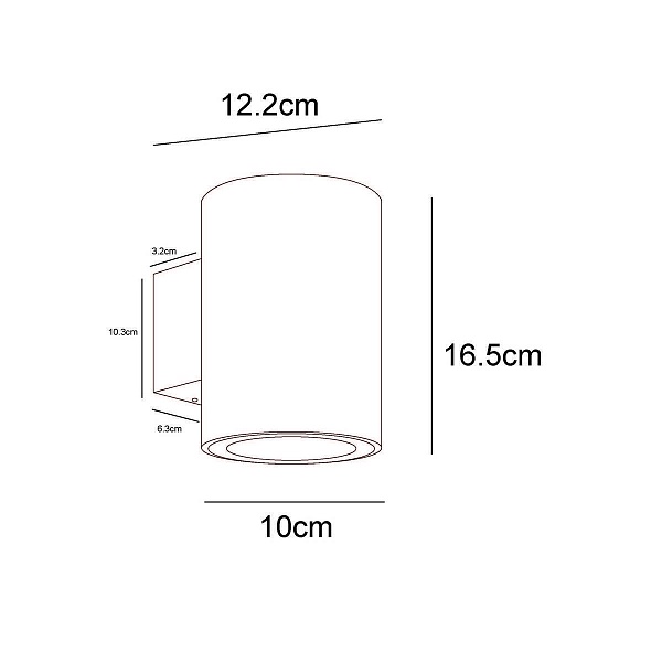 Светильник уличный настенный ARTE LAMP TORCULAR A1813AL-2BK