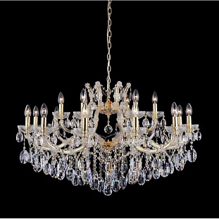 Люстра подвесная CRYSTAL LUX HOLLYWOOD HOLLYWOOD SP12+6 GOLD