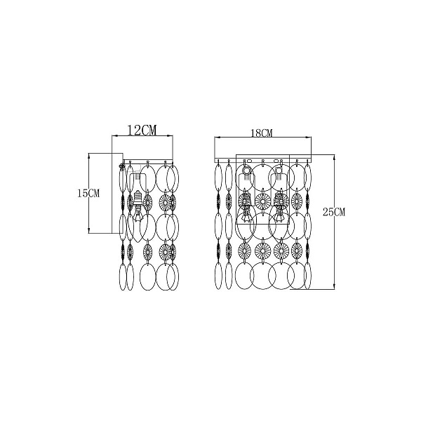 Бра ARTE LAMP PIPIRIMA A4041AP-2CC