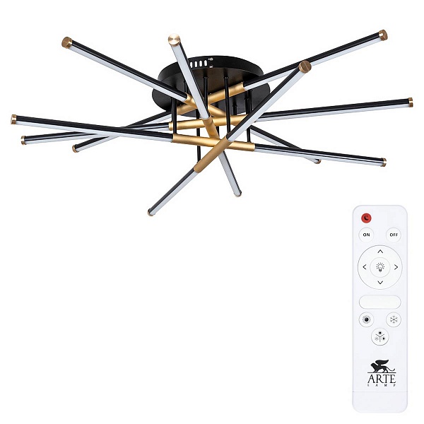 Люстра потолочная ARTE LAMP FERNANDO A2199PL-6BK