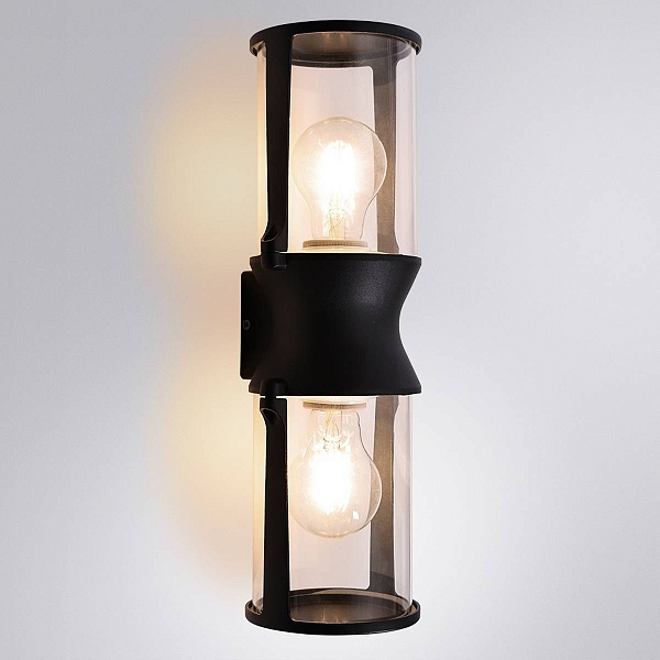 Светильник уличный настенный ARTE LAMP MINCHIR A8306AL-2BK