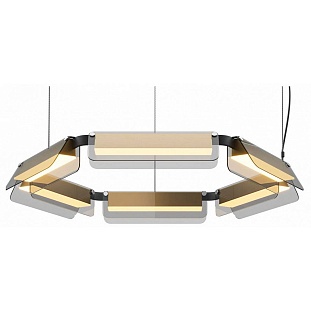 Люстра подвесная MAYTONI FLAT MOD296PL-L40BS3K