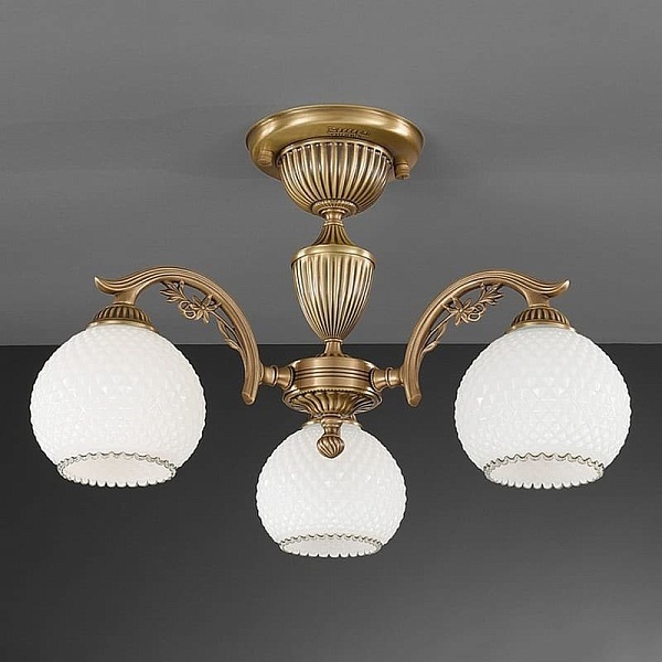 Люстра потолочная RECCAGNI ANGELO rosa 8600 PL 8620/3