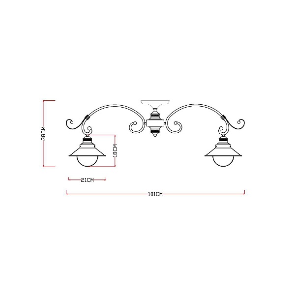 Люстра потолочная ARTE LAMP Grazioso A4577PL-8CK