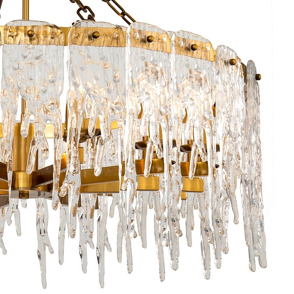 Люстра подвесная DELIGHT COLLECTION KG1102 KG1102P-8A brass