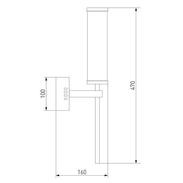Бра EUROSVET STARK 50387 LED латунь a067955