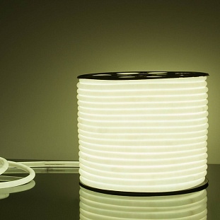 Лента LED ГИБКИЙ НЕОН 9,6 W/m 220V IP67 2835/144 6500K 16mm (50м) a043547 ELEKTROSTANDARD
