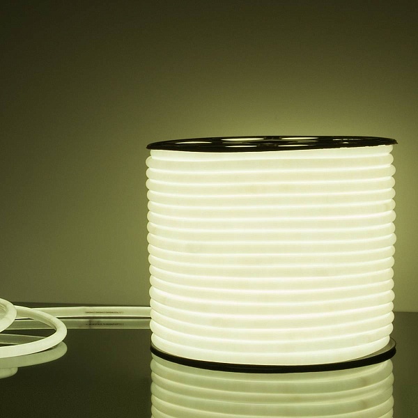 Лента LED ГИБКИЙ НЕОН 9,6 W/m 220V IP67 2835/144 6500K 16mm (50м) a043547 ELEKTROSTANDARD