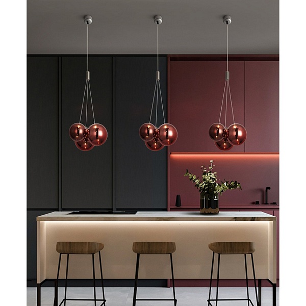 Подвес DELIGHT COLLECTION 19152 19152P/3 rose gold