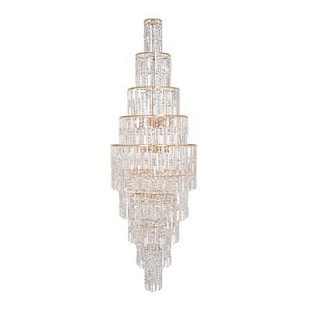 Люстра-каскад ARTI LAMPADARI VALENCIA GOLD Valencia E 1.10.50.501 G