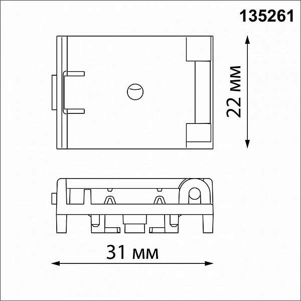 Крепеж NOVOTECH SHINO 135261