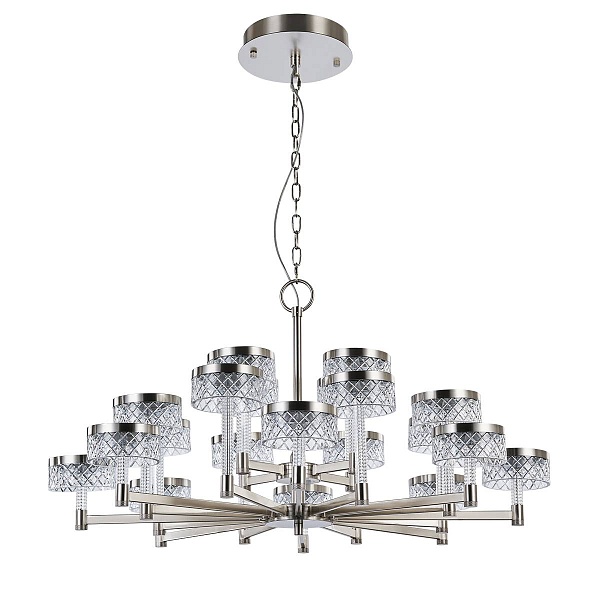 Люстра подвесная DELIGHT COLLECTION MD21020075 MD21020075-20A satin nickel