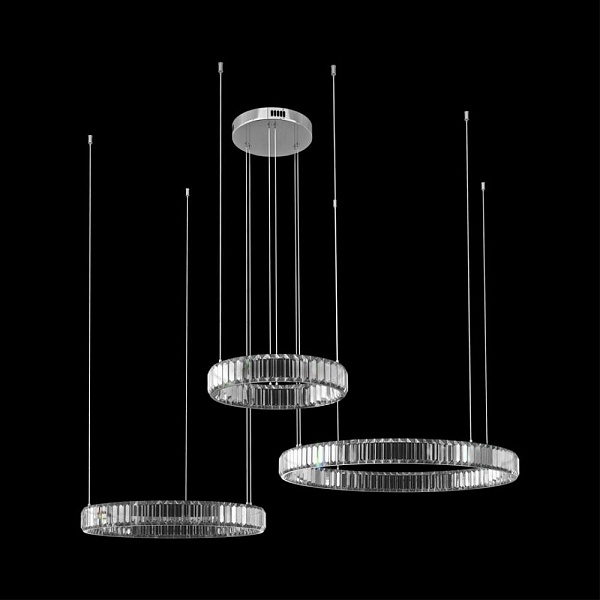 Подвес LOFT IT CRYSTAL RING 10135/3 Chrome