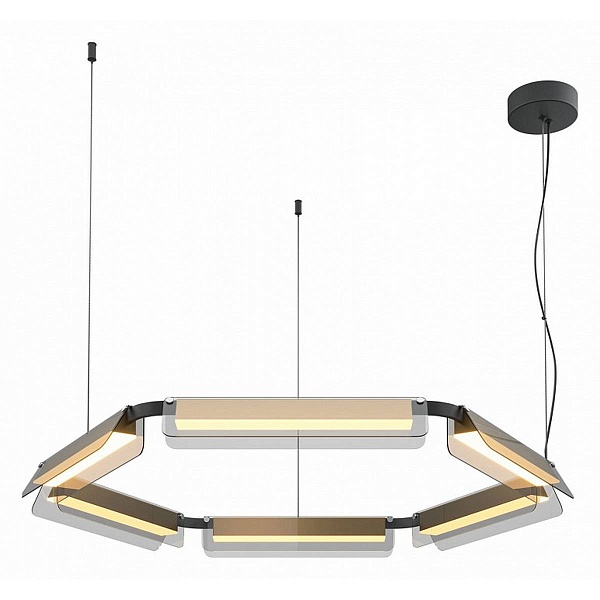 Люстра подвесная MAYTONI FLAT MOD296PL-L60BS3K