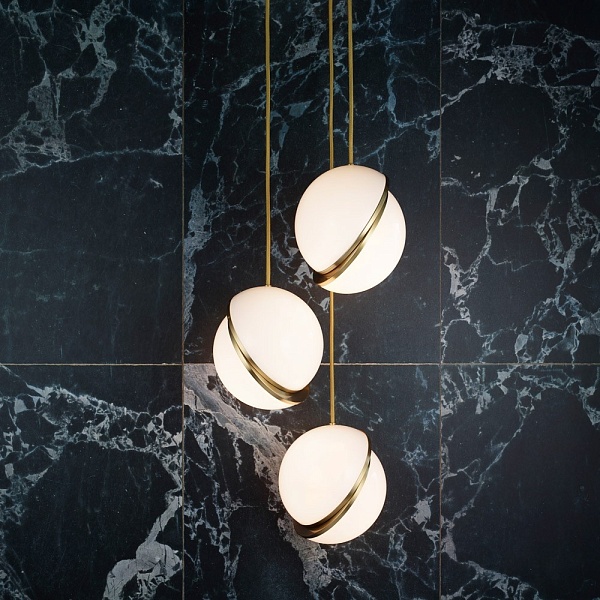 Подвес DELIGHT COLLECTION CRESCENT 9182P/3S brass