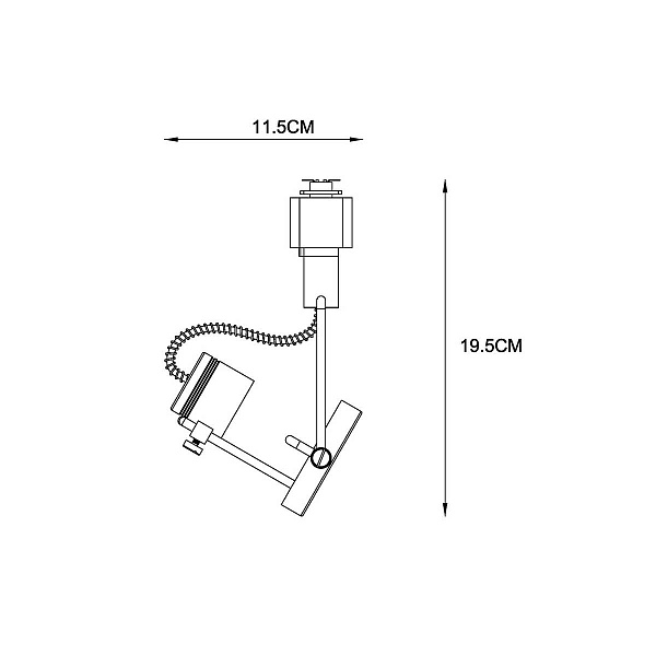 Спот ARTE LAMP A4300PL-1BK