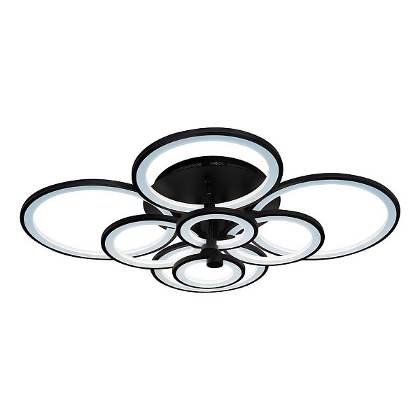 Люстра потолочная ILEDEX RING A001/8 BK