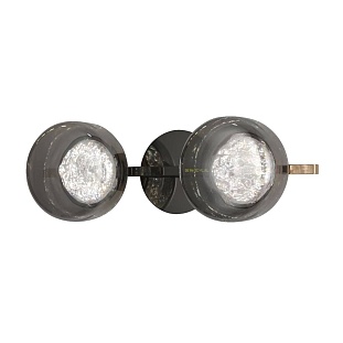 Бра DELIGHT COLLECTION MT9128 MT9128-2W pearl black/smoke