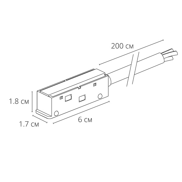 Токоподвод ARTE LAMP OPTIMA-ACCESSORIES A740206N