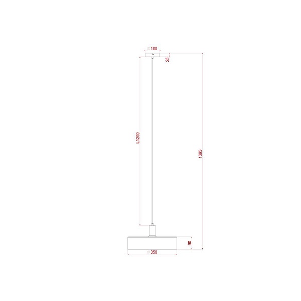 Подвес ARTE LAMP SKAT A7152SP-1BK