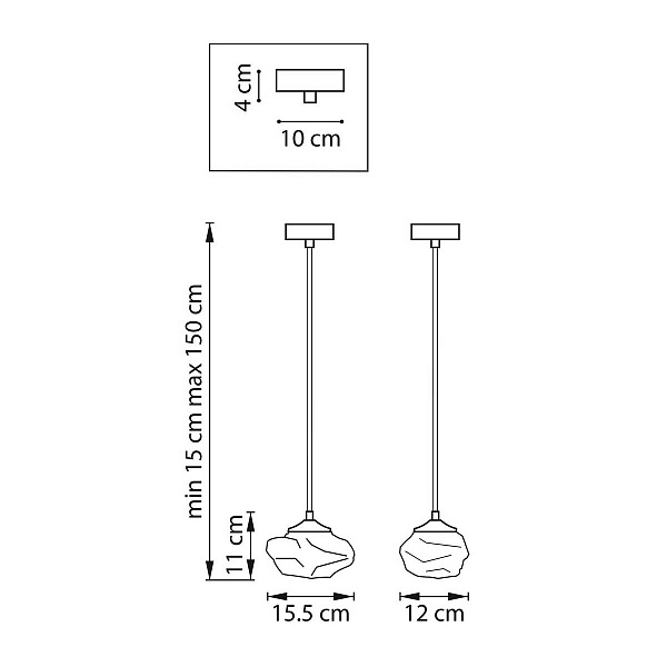 Подвес LIGHTSTAR MERINGE 799033