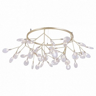 Люстра подвесная CRYSTAL LUX EVITA EVITA SP45 D GOLD/TRANSPARENT
