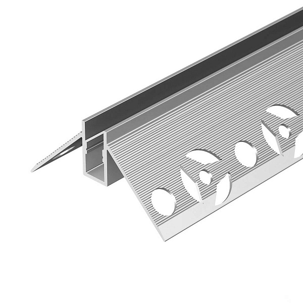 Профиль для ленты LED угловой ARH-DECORE 24,3x49,8мм без рассеивателя (2м) 43162 ARLIGHT