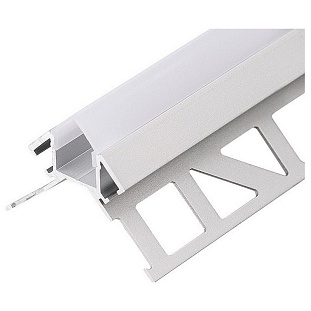 Профиль для ленты LED накладной ARH-DECORE-S12-EXT-2000 ANOD ВНЕШНИЙ 45,1x30,3мм без рассеивателя (2м) 023889 ARLIGHT