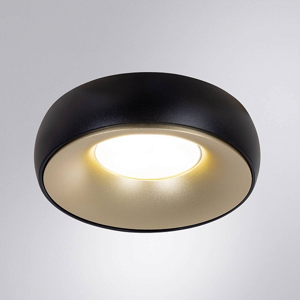 Светильник встраиваемый ARTE LAMP HEZE A6666PL-1BK